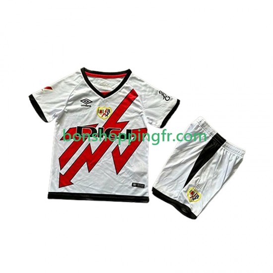 Maillot Extérieur Rayo Vallecano 2024-2025 Manches Courtes Jeune Enfant(+shorts) Maillot Extérieur Rayo Vallecano 2024-2025 Manches Courtes Jeune Enfant(+shorts)