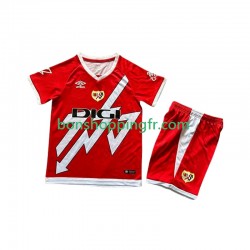 Maillot Domicile Rayo Vallecano 2024-2025 Manches Courtes Jeune Enfant(+shorts)