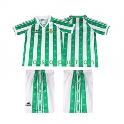 Maillot Rétro Domicile Real Betis 1996 1997 Manches Courtes Jeune Enfant(+shorts)