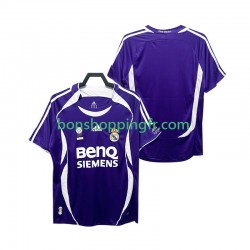 Maillot Rétro Extérieur Real Madrid 2006 2007 Manches Courtes Homme