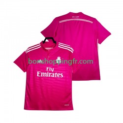 Maillot Rétro Extérieur Real Madrid 2014 2015 Manches Courtes Homme