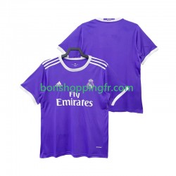 Maillot Rétro Extérieur Real Madrid 2016 2017 Manches Courtes Homme