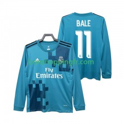 Maillot Rétro 3ème Real Madrid BALE 11 2017 2018 Manches Longues Homme
