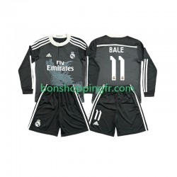 Maillot Rétro 3ème Real Madrid Bale 11 2014 2015 Manches Longues Jeune Enfant(+shorts)