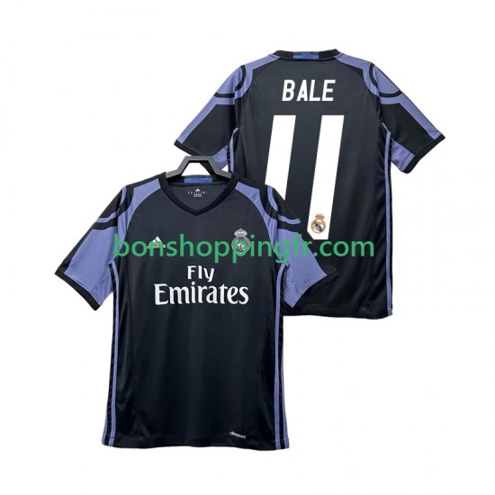 Maillot Rétro 3ème Real Madrid Bale 11 2016 2017 Manches Courtes Homme Maillot Rétro 3ème Real Madrid Bale 11 2016 2017 Manches Courtes Homme