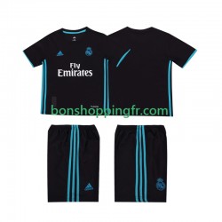 Maillot Rétro Extérieur Real Madrid 2017 2018 Manches Courtes Jeune Enfant(+shorts)