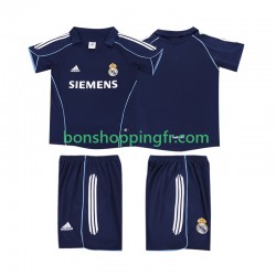 Maillot Rétro Extérieur Real Madrid 2005 2006 Manches Courtes Jeune Enfant(+shorts)