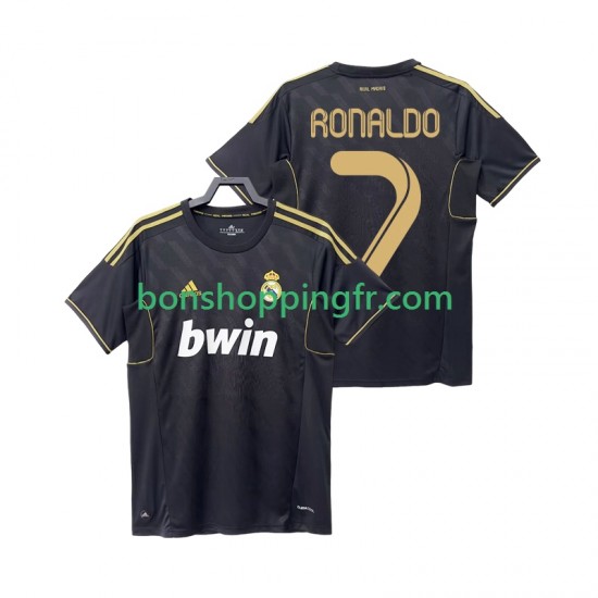 Maillot Rétro Extérieur Real Madrid Cristiano Ronaldo 7 2011 2012 Manches Courtes Homme Maillot Rétro Extérieur Real Madrid Cristiano Ronaldo 7 2011 2012 Manches Courtes Homme