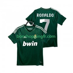 Maillot Rétro 3ème Real Madrid Cristiano Ronaldo 7 2012 2013 Manches Courtes Homme