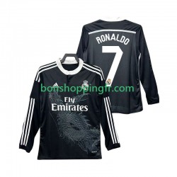 Maillot Rétro 3ème Real Madrid Cristiano Ronaldo 7 2014 2015 Manches Longues Homme