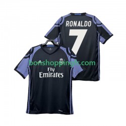Maillot Rétro 3ème Real Madrid Cristiano Ronaldo 7 2016 2017 Manches Courtes Homme