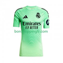 Maillot Extérieur Real Madrid Gardien 2025-2026 Manches Courtes Homme
