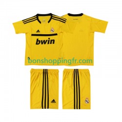 Maillot Rétro Domicile Real Madrid Gardien 2011 2012 Manches Courtes Jeune Enfant(+shorts)