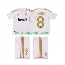 Maillot Rétro Domicile Real Madrid KAKA 8 2011 2012 Manches Courtes Jeune Enfant(+shorts)