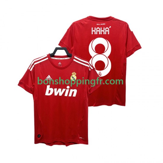Maillot Rétro 3ème Real Madrid KAKA 8 2011 2012 Manches Courtes Homme