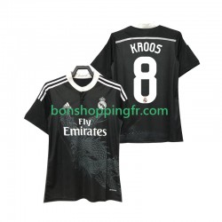 Maillot Rétro Extérieur Real Madrid KROOS 8 2014 2015 Manches Courtes Homme