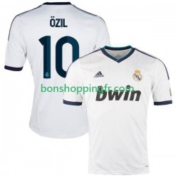 Maillot Rétro Domicile Real Madrid Ozil 2012 2013 Manches Courtes Homme