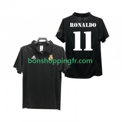Maillot Rétro Extérieur Real Madrid RONALDO 11 2002 2003 Manches Courtes Homme