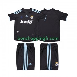 Maillot Rétro Extérieur Real Madrid 2009 2010 Manches Courtes Jeune Enfant(+shorts)