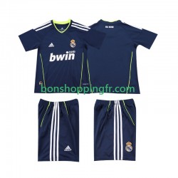 Maillot Rétro Extérieur Real Madrid 2010 2011 Manches Courtes Jeune Enfant(+shorts)
