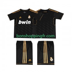 Maillot Rétro Extérieur Real Madrid 2011 2012 Manches Courtes Jeune Enfant(+shorts)