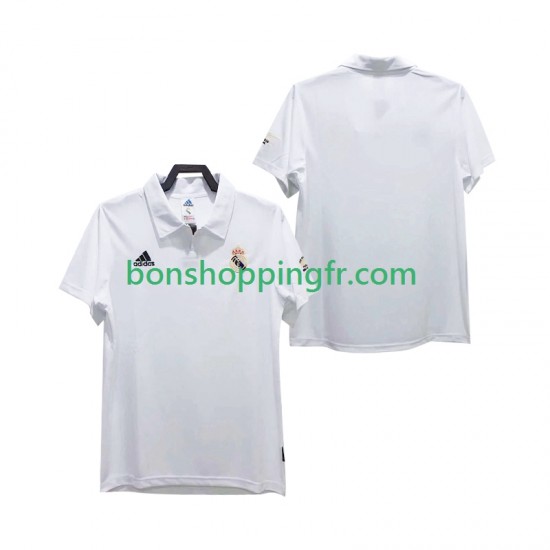 Maillot Rétro Domicile Real Madrid 2002 2003 Manches Courtes Homme Maillot Rétro Domicile Real Madrid 2002 2003 Manches Courtes Homme