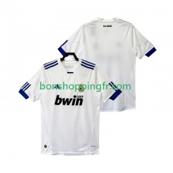 Maillot Rétro Domicile Real Madrid 2010 2011 Manches Courtes Homme