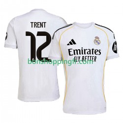 Maillot Domicile Real Madrid Trent Alexander-Arnold 12 2025-2026 Manches Courtes Homme