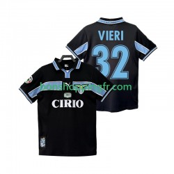 Maillot Rétro Extérieur SS Lazio VIERI 32 1998 1999 Manches Courtes Homme