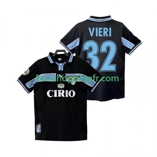 Maillot Rétro Extérieur SS Lazio VIERI 32 1998 1999 Manches Courtes Homme Maillot Rétro Extérieur SS Lazio VIERI 32 1998 1999 Manches Courtes Homme