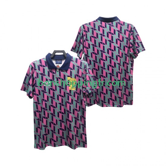 Maillot Rétro Extérieur Écosse 1988 1989 Manches Courtes Homme Maillot Rétro Extérieur Écosse 1988 1989 Manches Courtes Homme