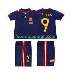 Maillot Rétro Extérieur Espagne TORRES 9 2010 Manches Courtes Jeune Enfant(+shorts)