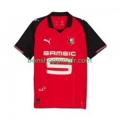 Maillot Domicile Stade Rennais 2025-2026 Manches Courtes Homme