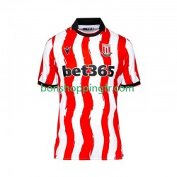 Maillot Domicile Stoke City 2025-2026 Manches Courtes Homme