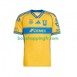 Maillot Domicile Tigres UANL 2025-2026 Manches Courtes Homme
