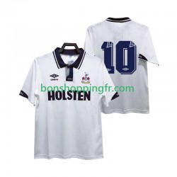 Maillot Rétro Domicile Tottenham Hotspur 10 1991 1993 Manches Courtes Homme
