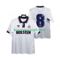 Maillot Rétro Domicile Tottenham Hotspur 8 1991 1993 Manches Courtes Homme