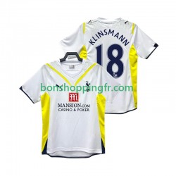 Maillot Rétro Domicile Tottenham Hotspur KLINSMANN 18 2009 2010 Manches Courtes Homme