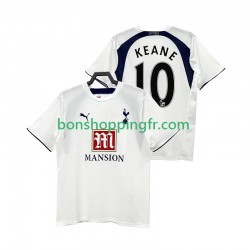 Maillot Rétro Domicile Tottenham Hotspur Keane 10 2006 2007 Manches Courtes Homme