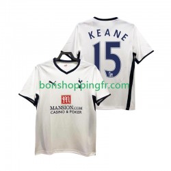 Maillot Rétro Domicile Tottenham Hotspur Keane 15 2008 2009 Manches Courtes Homme