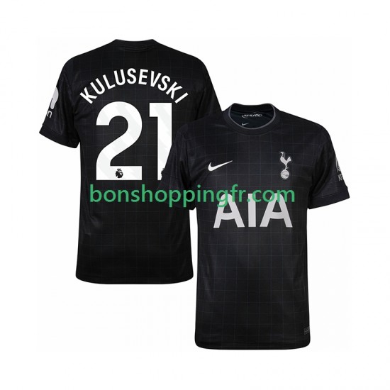 Maillot Extérieur Tottenham Hotspur Kulusevski 21 2025-2026 Manches Courtes Homme Maillot Extérieur Tottenham Hotspur Kulusevski 21 2025-2026 Manches Courtes Homme