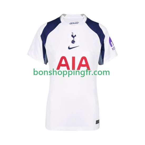 Maillot Domicile Tottenham Hotspur 2025-2026 Manches Courtes Femme