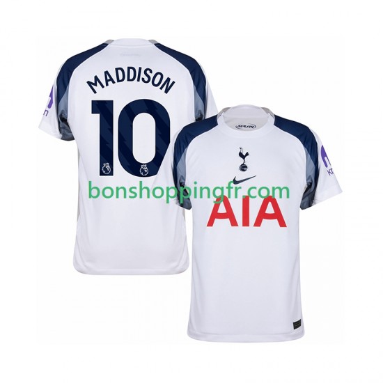 Maillot Domicile Tottenham Hotspur Maddison 10 2025-2026 Manches Courtes Homme