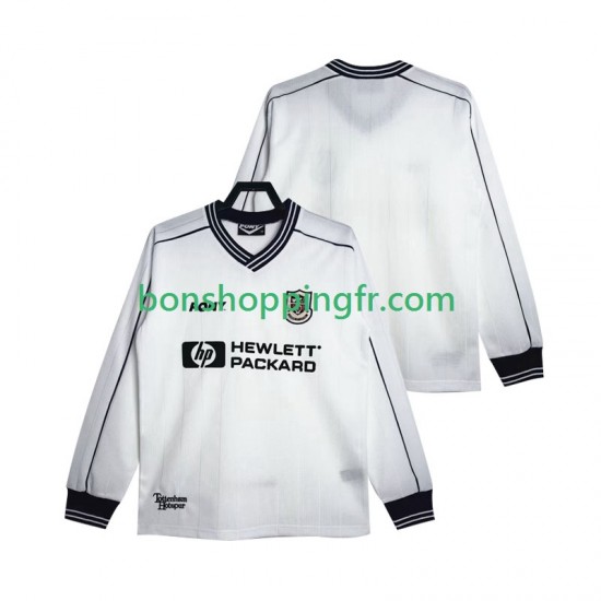 Maillot Rétro Domicile Tottenham Hotspur 1997 1999 Manches Longues Homme Maillot Rétro Domicile Tottenham Hotspur 1997 1999 Manches Longues Homme