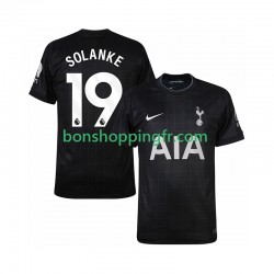 Maillot Extérieur Tottenham Hotspur Solanke 19 2025-2026 Manches Courtes Homme