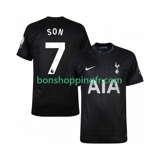 Maillot Extérieur Tottenham Hotspur Son Heung-Min 7 2025-2026 Manches Courtes Homme Maillot Extérieur Tottenham Hotspur Son Heung-Min 7 2025-2026 Manches Courtes Homme
