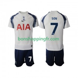 Maillot Domicile Tottenham Hotspur Son Heung-Min 7 2025-2026 Manches Courtes Jeune Enfant(+shorts)
