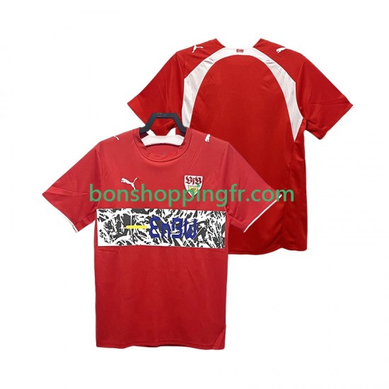 Maillot Rétro Extérieur VfB Stuttgart 2006 2007 Manches Courtes Homme