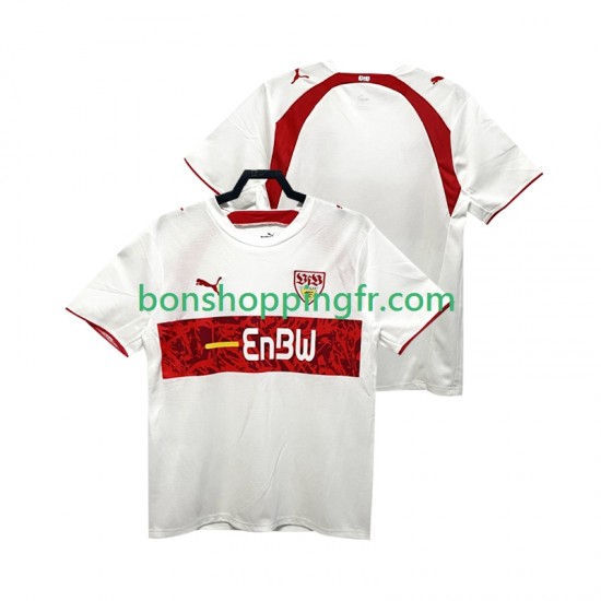 Maillot Rétro Domicile VfB Stuttgart 2006 2007 Manches Courtes Homme Maillot Rétro Domicile VfB Stuttgart 2006 2007 Manches Courtes Homme