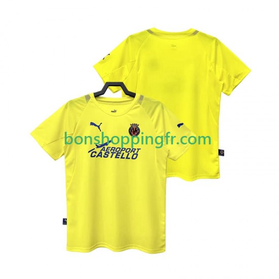 Maillot Rétro Domicile Villarreal CF 2005 2006 Manches Courtes Homme Maillot Rétro Domicile Villarreal CF 2005 2006 Manches Courtes Homme